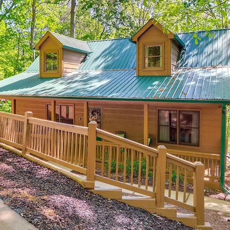 Lakeside Cabin Game Room, Dock, Orchard, Wineries Ellijay Eksteriør bilde