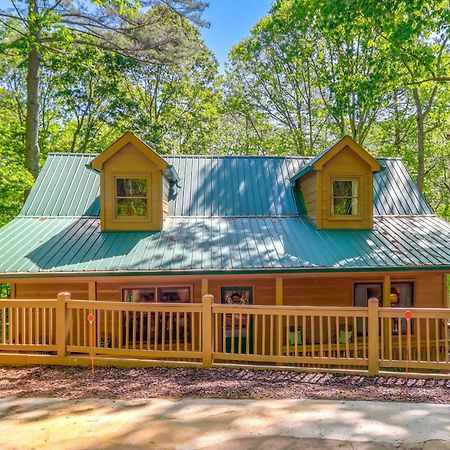 Lakeside Cabin Game Room, Dock, Orchard, Wineries Ellijay Eksteriør bilde