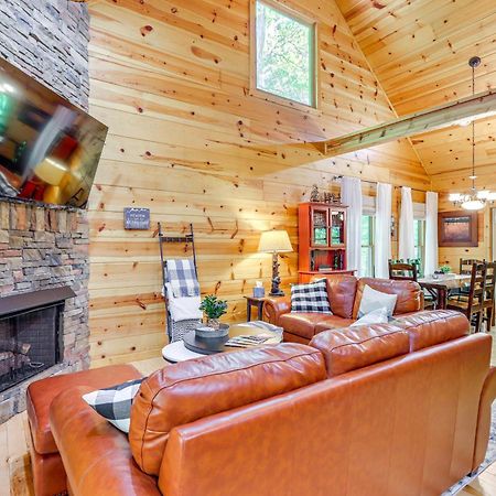 Lakeside Cabin Game Room, Dock, Orchard, Wineries Ellijay Eksteriør bilde