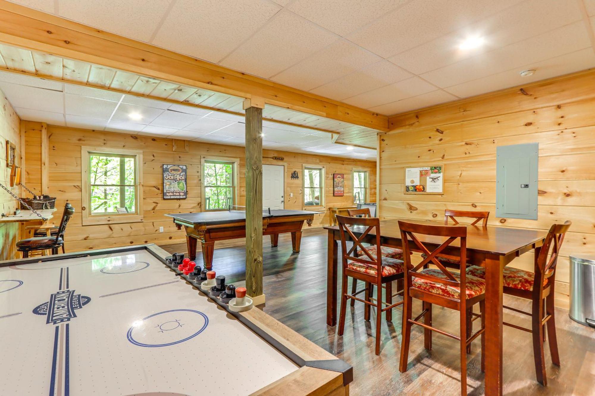 Lakeside Cabin Game Room, Dock, Orchard, Wineries Ellijay Eksteriør bilde