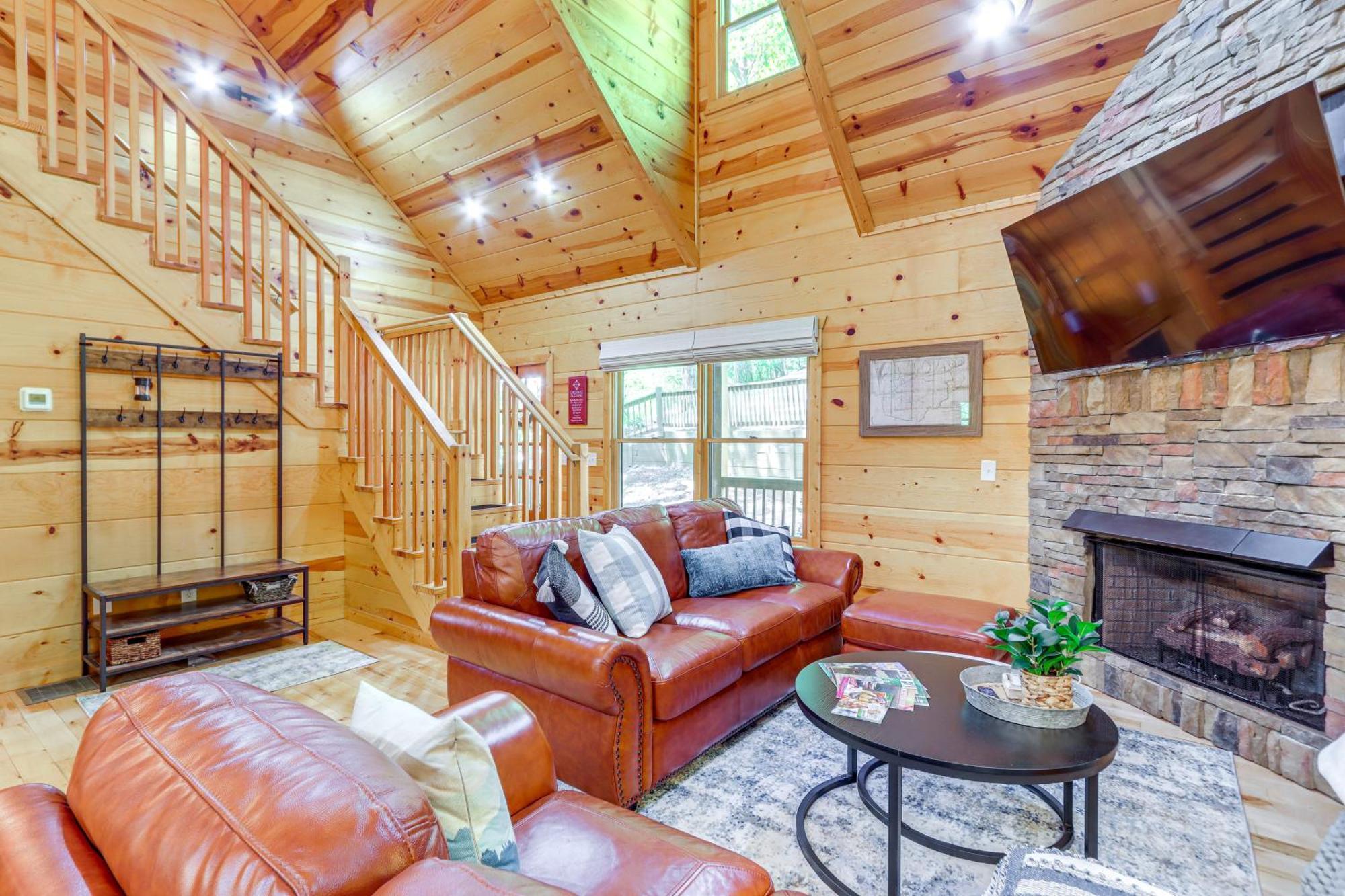 Lakeside Cabin Game Room, Dock, Orchard, Wineries Ellijay Eksteriør bilde