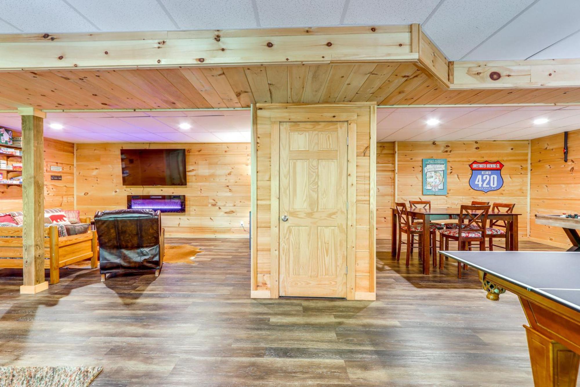 Lakeside Cabin Game Room, Dock, Orchard, Wineries Ellijay Eksteriør bilde